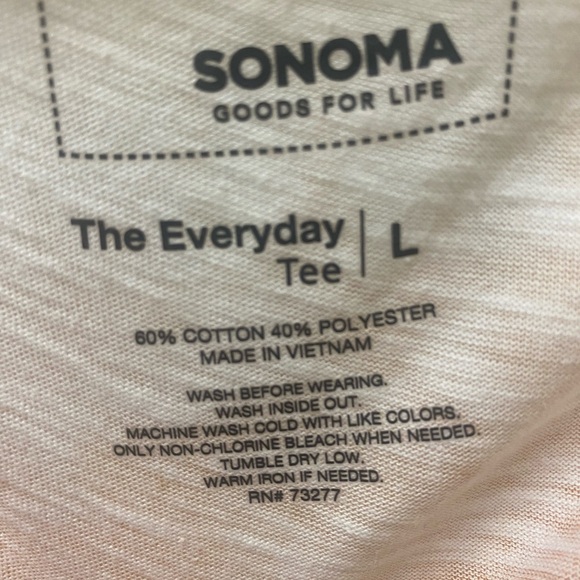 Sonoma T-shirt-Size L - Picture 3 of 3